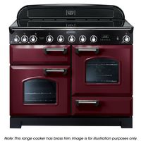 Rangemaster CDL110EICY/B ClassicDeluxe110 Induction Range Cooker 90450