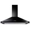 Rangemaster CLAHDC90BC Classic Chimney Cooker Hood 63050 BLK 90cm