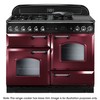 Rangemaster CLAS110DFFCY/B Classic 110 Dual Fuel Range Cooker 84550