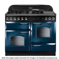 Rangemaster CLAS110DFFRB/B Classic 110 Dual Fuel Range Cooker 72950