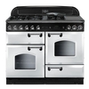 Rangemaster CLAS110DFFWH/C Classic 110 Dual Fuel Range Cooker 80320
