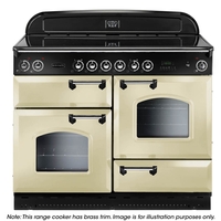 Rangemaster CLAS110ECCR/B Classic 110 Ceramic Range Cooker 68210 CRM