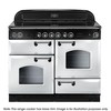 Rangemaster CLAS110ECWH/B Classic 110 Ceramic Range Cooker 68250 WHT