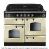 Rangemaster CLAS110EICR/B Classic 110 Induction Range Cooker 87580