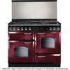 Rangemaster CLAS110LDFCY/B Classic 110 Dual Fuel Range Cooker 94780