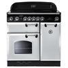 Rangemaster CLAS90EIWH/C Classic 90 Induction Range Cooker 87670 WHT