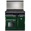 Rangemaster CLAS90LDFRG/C Classic 90 Dual Fuel Range Cooker 94620 GRN