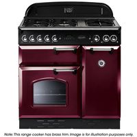 Rangemaster CLAS90NGFCY/B Classic 90 Natural Gas Range Cooker 85020