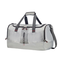 Samsonite 4Mation Duffle Bag 55cm Cabin Silver/Red