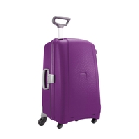 Samsonite Aeris Suitcase 4 Wheel Spinner 82cm 31in Extra Large Purple