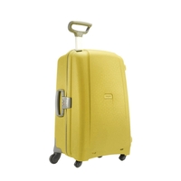 Samsonite Aeris Suitcase 4 Wheel Spinner 82cm 31inch Extra Large Lemon