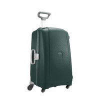 Samsonite Aeris Suitcase 4 Wheel Spinner 82cm Extra Large Racing Green