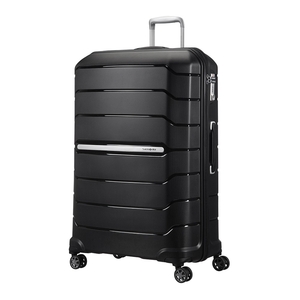 Samsonite Flux Suitcase 4 Wheel Spinner Expandable 81cm Black