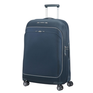 Samsonite Fuze Suitcase 4 Wheel Spinner Expandable 68cm Blue Nights