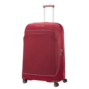 Samsonite Fuze Suitcase 4 Wheel Spinner Expandable 82cm Cabernet Red