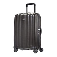 Samsonite Lite-Cube DLX Suitcase 4 Wheel Spinner 68cm Medium Black