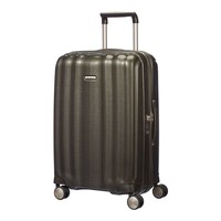 Samsonite Lite-Cube Suitcase 4 Wheel Spinner 68cm 25inch Dark Olive