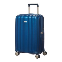 Samsonite Lite-Cube Suitcase 4 Wheel Spinner 68cm 25inch Electric Blue