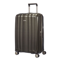 Samsonite Lite-Cube Suitcase 4 Wheel Spinner 76cm 28inch Dark Olive
