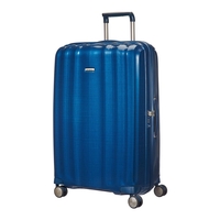 Samsonite Lite-Cube Suitcase 4 Wheel Spinner 82cm 31inch Electric Blue
