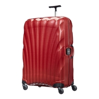 Samsonite Lite-Locked Suitcase 4 Wheel Spinner 81cm Extra Large Red