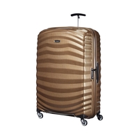 Samsonite Lite-Shock Suitcase 4 Wheel Spinner 81cm Sand