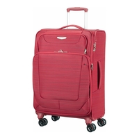 Samsonite Spark Suitcase 4 Wheel Spinner Expandable 67cm New Red