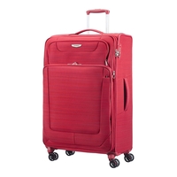 Samsonite Spark Suitcase 4 Wheel Spinner Expandable 79cm New Red