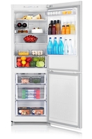 Samsung RB29FSRNDWW Fridge Freezer 1.78m Tall Frost Free White