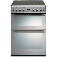 Stoves 61GDOT Cooker Freestanding Gas Double Oven Stainless Steel