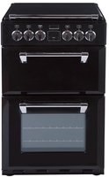 Stoves Richmond 550DFW Mini Range Cooker Dual Fuel 55cm Wide Black