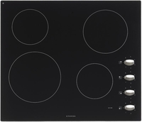 Stoves SEH600CR Mk2 Electric Hob 60cm Black Rotary Controls