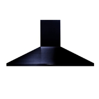 UH60B Cooker Hood Chimney 60cm Black