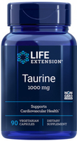 Life Extension Taurine (1000 mg,  90 Vegetarian Capsules)