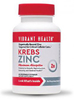 Vibrant Health Krebs Zinc (Gluten Free,  30 mg,  60 Vegetarian Capsules)