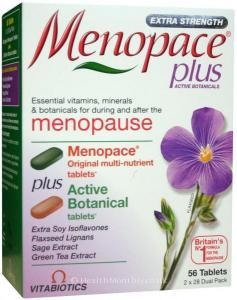 Vitabiotics Menopace plus (2 x 28 Dual Pack,  56 Tablets)