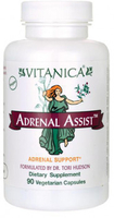 Vitanica Adrenal Assist (90 Vegetarian Capsules)