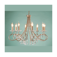 Elstead Lighting Christina 8 Light Silver/gold Convertable Ceiling Light