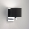 Olan Single Light Wall Fitting In Polished Chrome Finish
