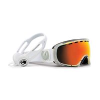 Dragon Rogue Goggle - Skull Candy Clear - Red Ionized Lens