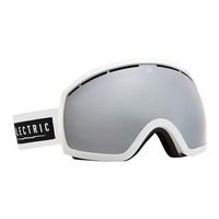 Electric EG2 Goggles - Gloss White - Bronze/Silver Chrome Lens