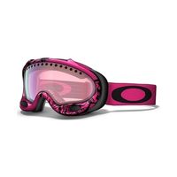 Oakley A Frame Goggle - Lava Scroll - Pink Iridium Lens