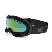 Oakley A Frame Goggle - Matte Carbon Fibre - Emeral Iridium Lens