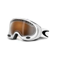 Oakley A Frame Goggle - Matte White - Black Iridium Lens
