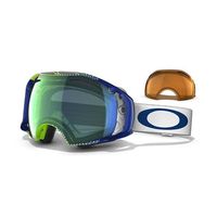 Oakley Airbrake - Half Tone Green - Emerald Lens