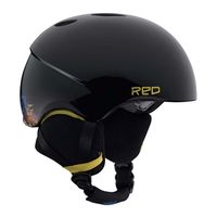 RED HI-FI II Mens Helmet - Electric Black