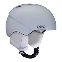 RED HI-FI II Mens Helmet - White