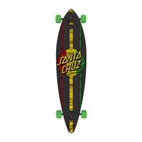 Santa Cruz Pintail Mahaka Longboard - Rasta