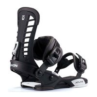 Union Atlas Bindings - Black/White