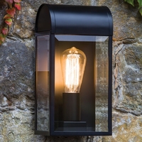 Astro Newbury Half Lantern Outdoor Wall Light